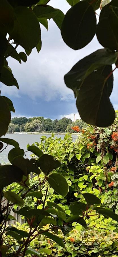 Bungalow Idylle Am See Neuruppin Esterno foto